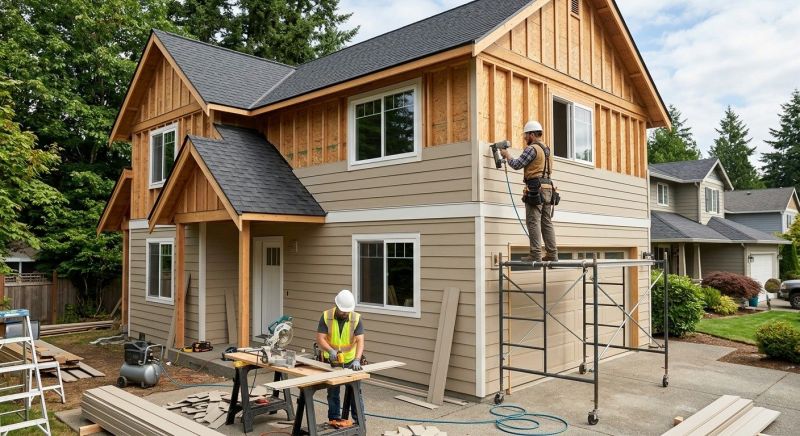 Home Cladding Installation