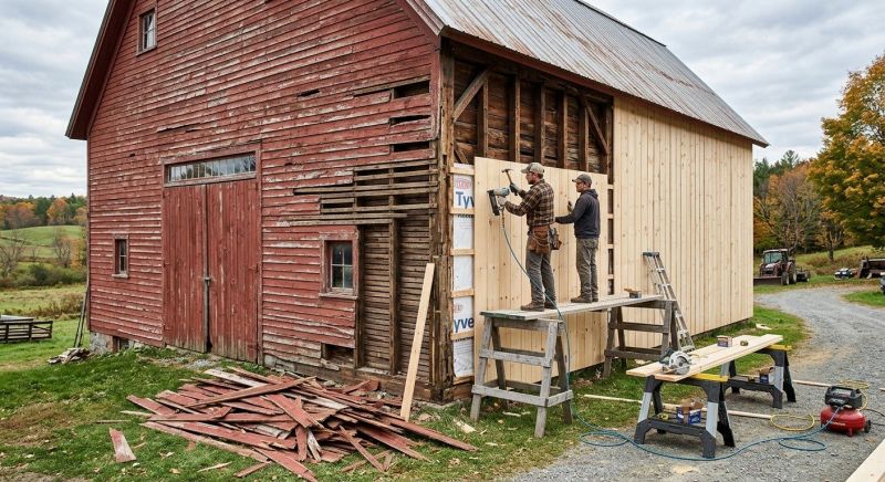 Barn Siding Replacement in Lawtey, FL