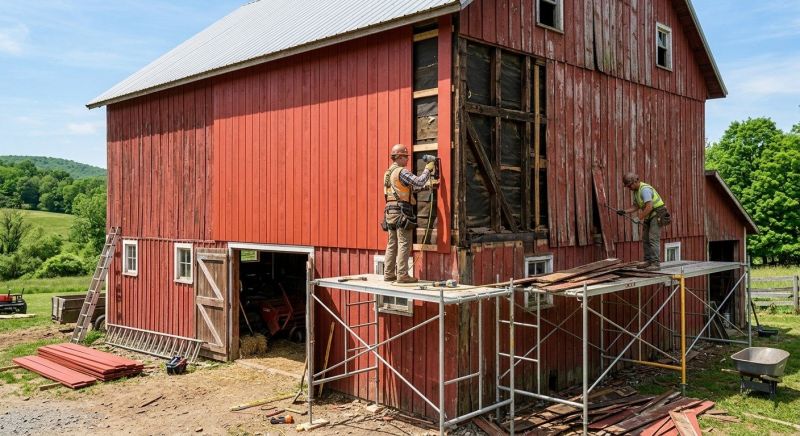 Barn Siding Replacement in Saint Johns, FL