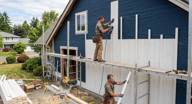 Batten Siding Installation in Starke, FL