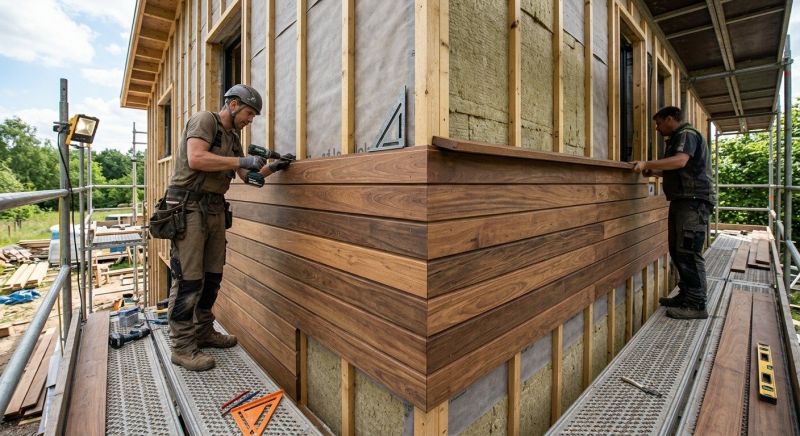 Cedar Cladding Installation in Middleburg, FL