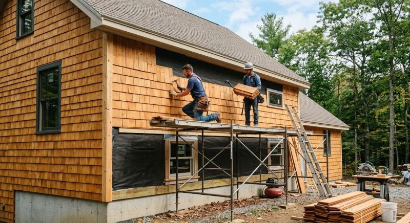 Cedar Siding Installation in Starke, FL