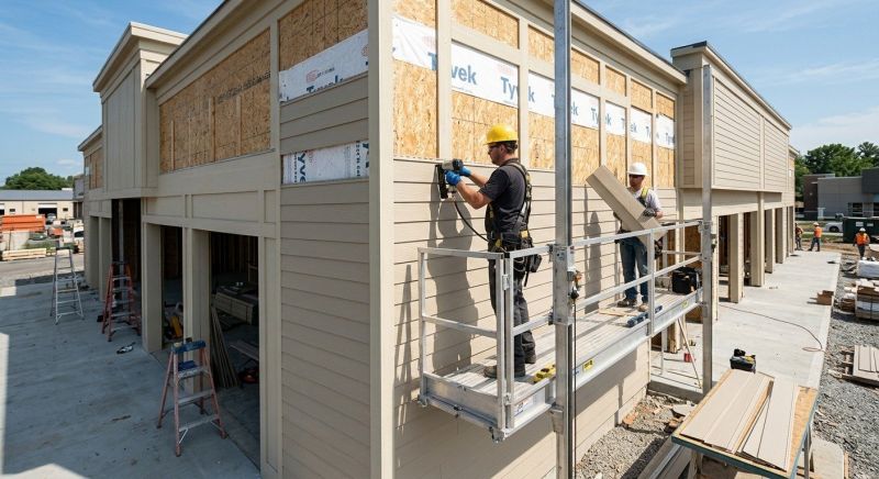 Commercial Siding Installation in Middleburg, FL