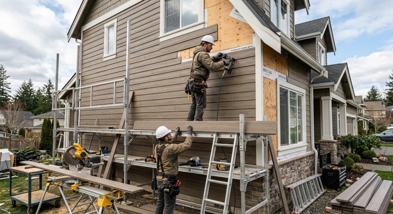Composite Siding Installation in Middleburg, FL