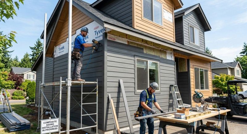 Composite Siding Installation in Starke, FL