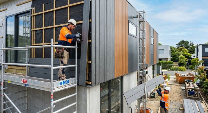 Facade Cladding Installation in Middleburg, FL