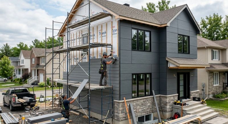 Facade Cladding Installation in Middleburg, FL