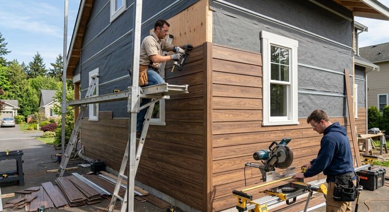 Faux Wood Siding Installation in Baker County, FL