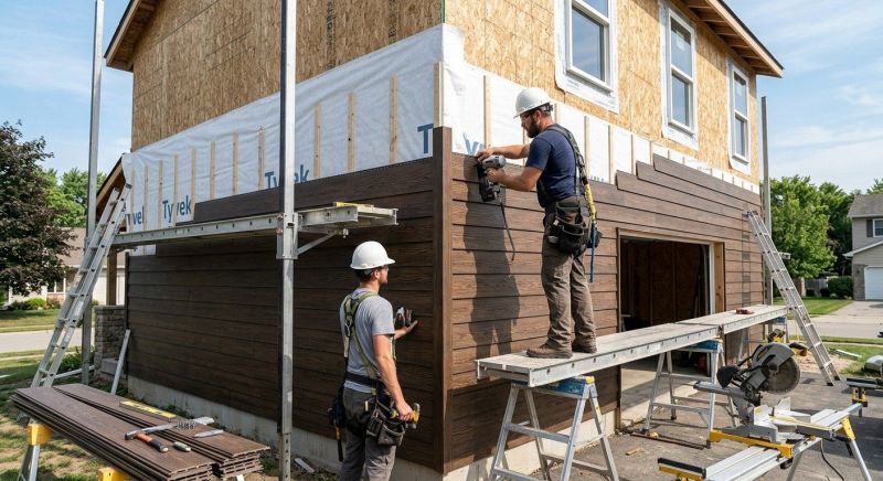 Faux Wood Siding Installation in Duval County, FL