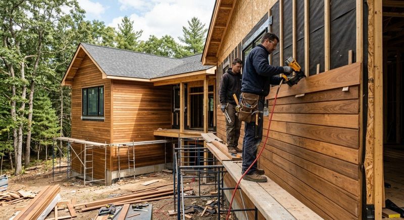 Hardwood Cladding Installation in Middleburg, FL