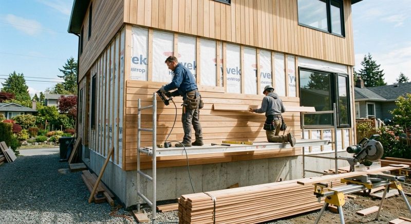 Hardwood Cladding Installation in Middleburg, FL