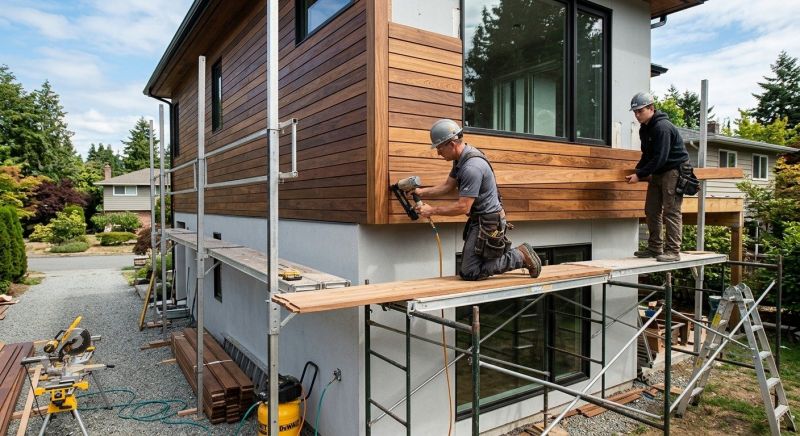 Hardwood Siding Installation in Macclenny, FL