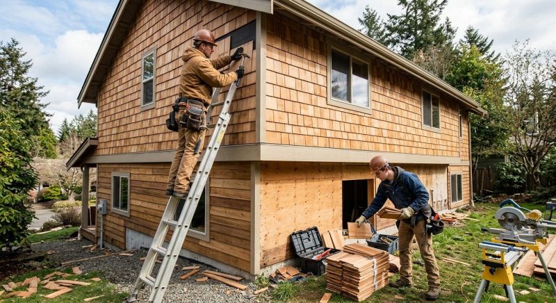 Hardwood Siding Installation in Macclenny, FL