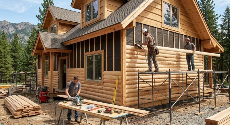 Log Siding Installation in Bradford County, FL
