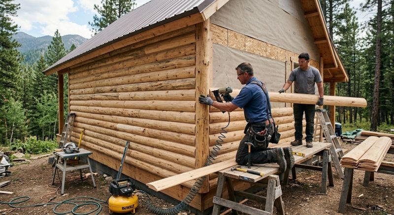 Log Siding Installation in Green Cove Springs, FL