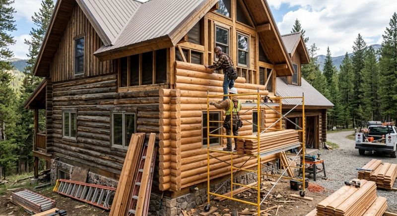 Log Siding Replacement in Middleburg, FL