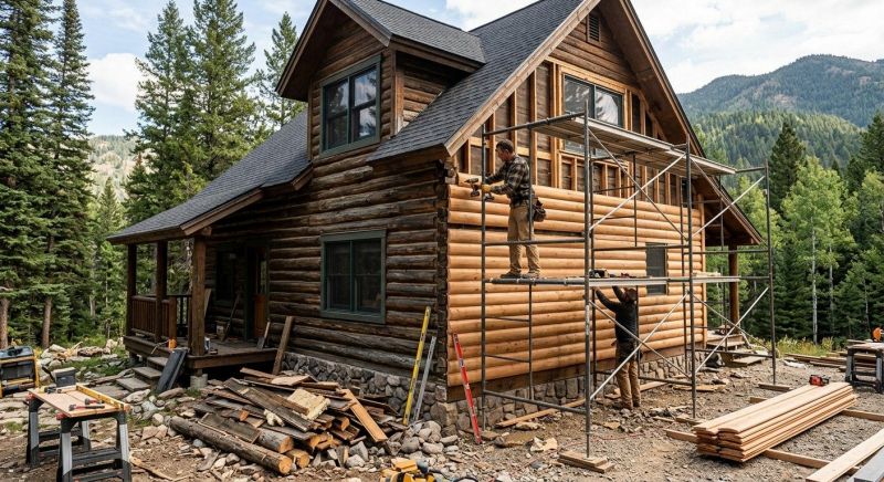 Log Siding Replacement in Middleburg, FL