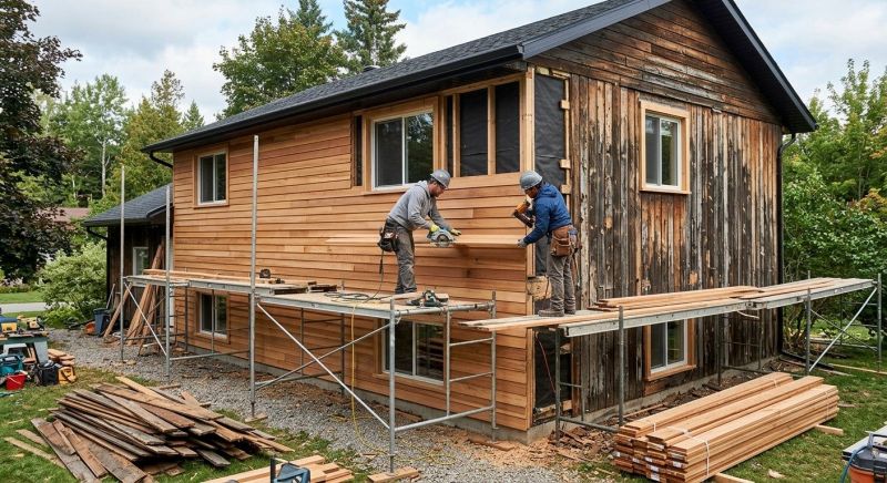 Wood Cladding Installation in Jacksonville, FL
